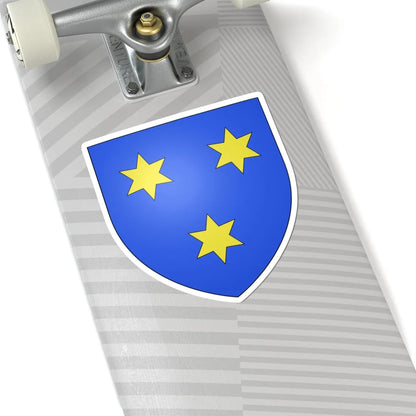 Blason ville be Viane (Belgium) (Coat of Arms) STICKER Vinyl Kiss-Cut Decal - The Sticker Space