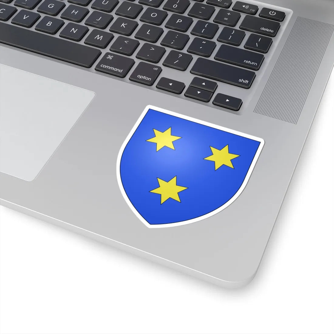Blason ville be Viane (Belgium) (Coat of Arms) STICKER Vinyl Kiss-Cut Decal - The Sticker Space