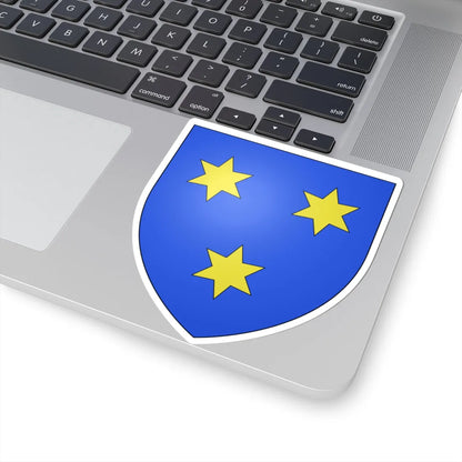Blason ville be Viane (Belgium) (Coat of Arms) STICKER Vinyl Kiss-Cut Decal - The Sticker Space