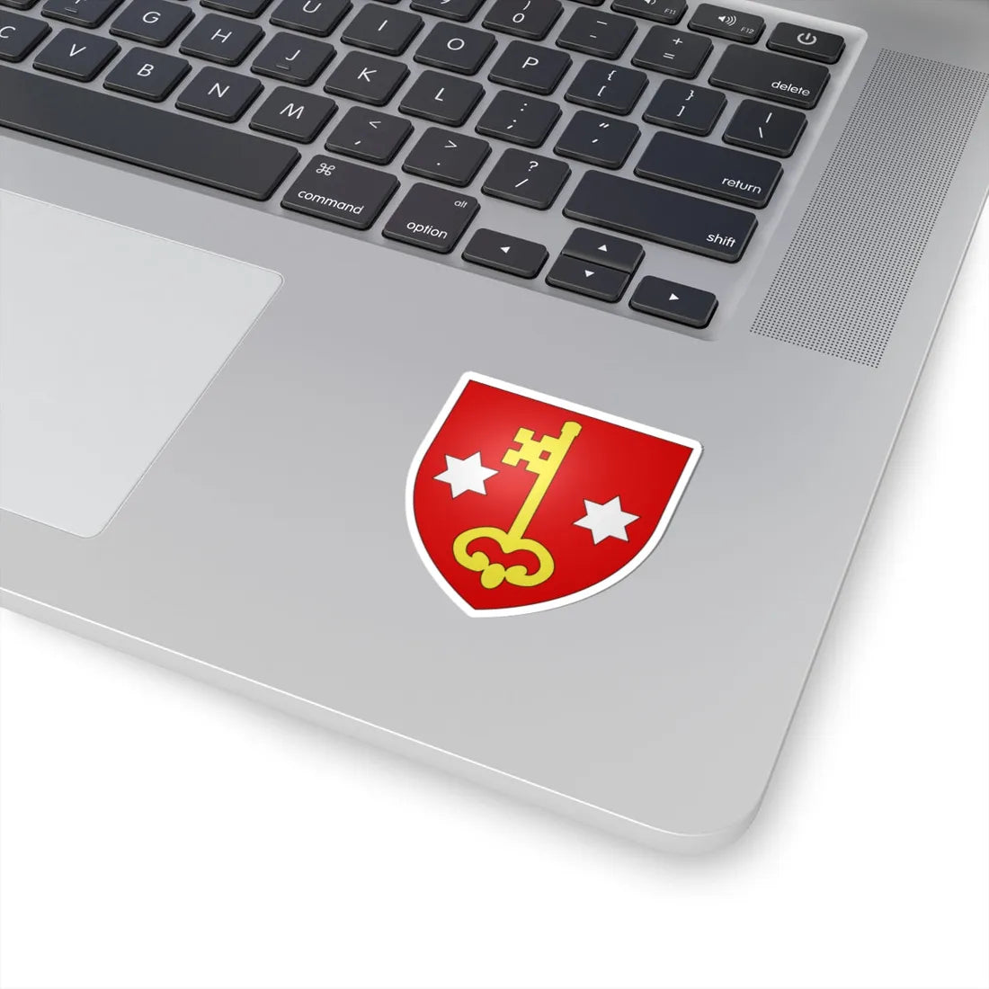 Blason ville be Vlimmeren (Belgium) (Coat of Arms) STICKER Vinyl Kiss-Cut Decal - The Sticker Space