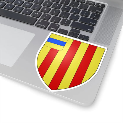 Blason ville be Walem (Belgium) (Coat of Arms) STICKER Vinyl Kiss-Cut Decal - The Sticker Space