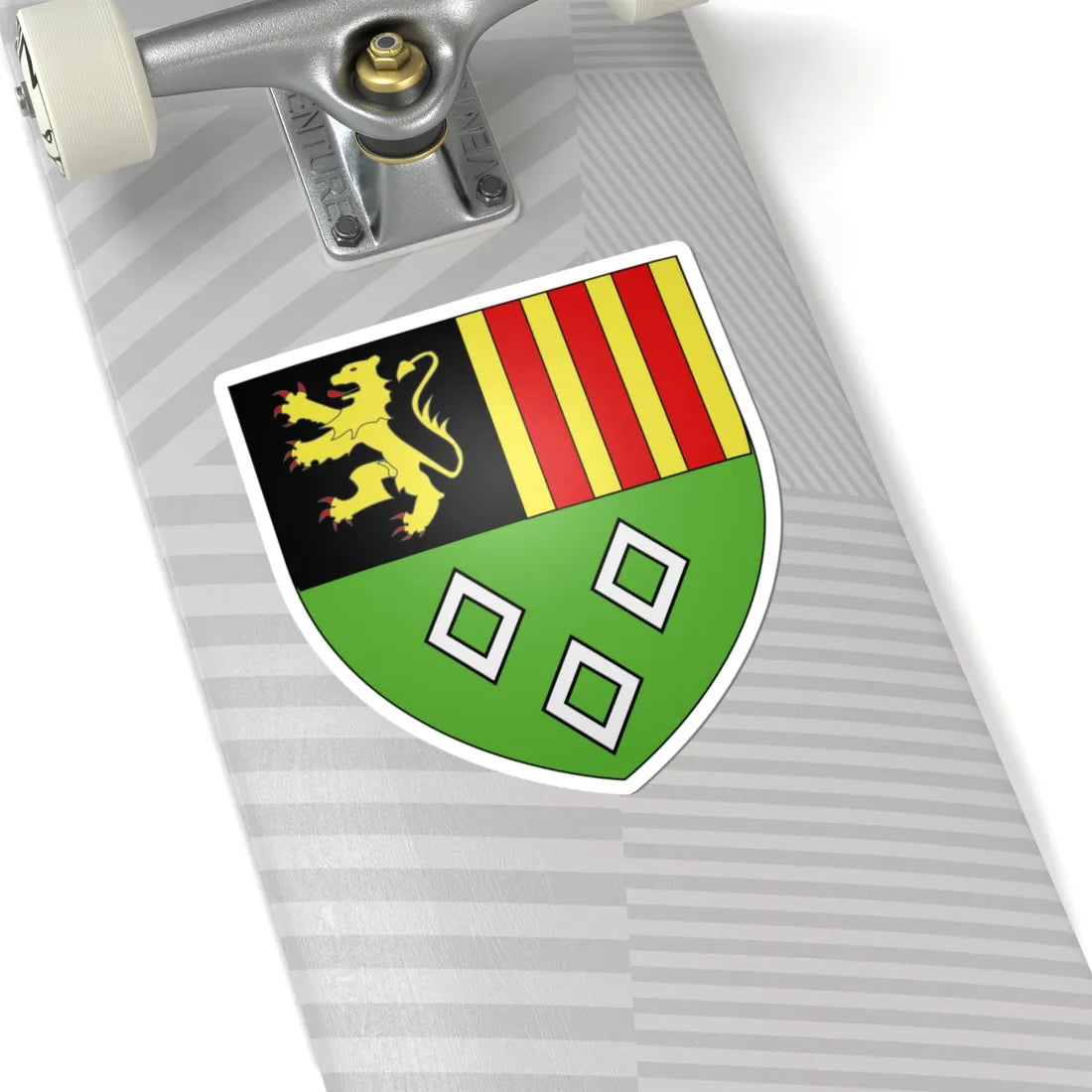 Blason ville be Zemst (Belgium) (Coat of Arms) STICKER Vinyl Kiss-Cut Decal - The Sticker Space