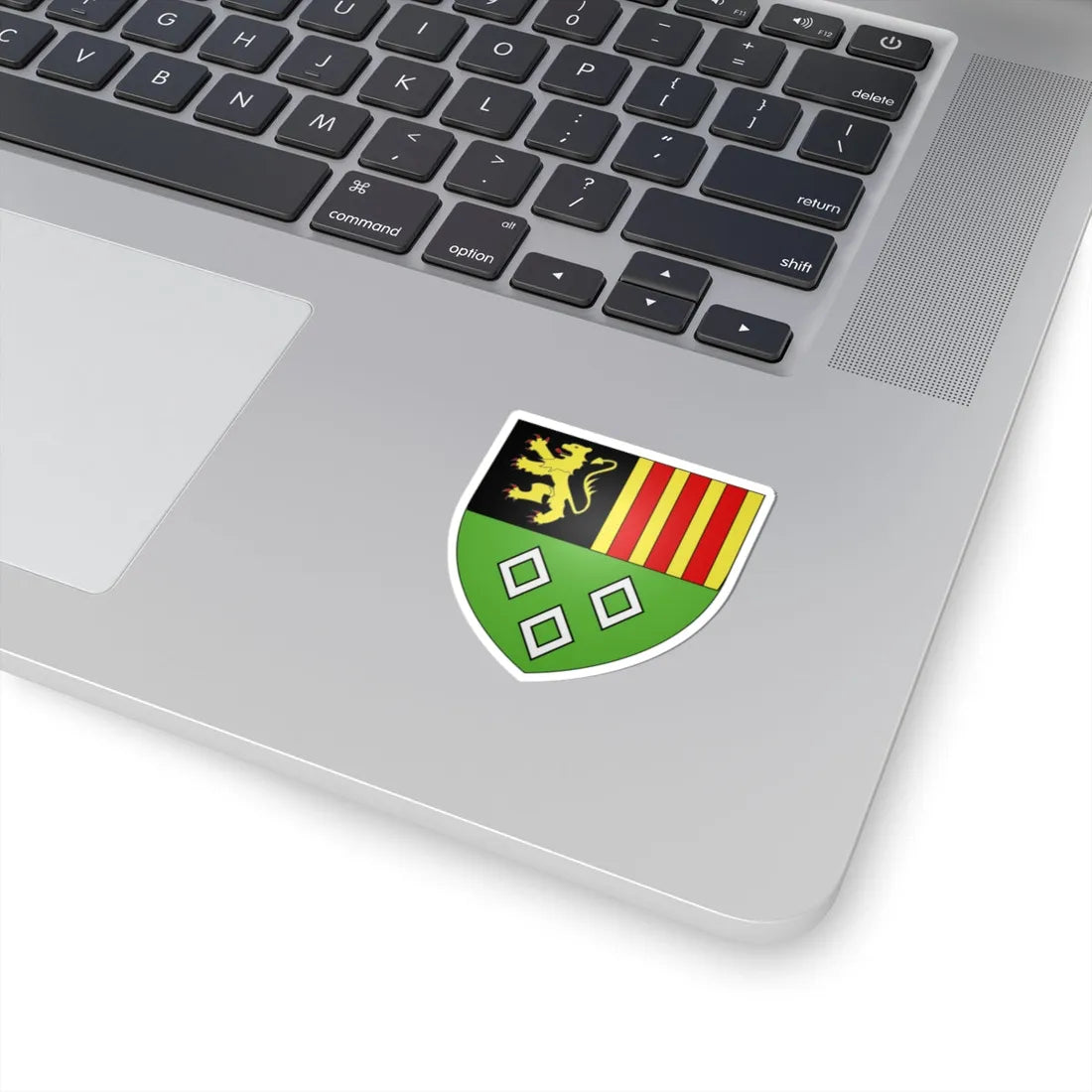 Blason ville be Zemst (Belgium) (Coat of Arms) STICKER Vinyl Kiss-Cut Decal - The Sticker Space