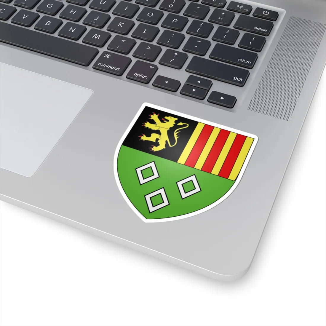 Blason ville be Zemst (Belgium) (Coat of Arms) STICKER Vinyl Kiss-Cut Decal - The Sticker Space