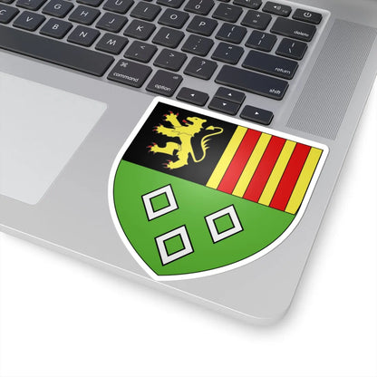 Blason ville be Zemst (Belgium) (Coat of Arms) STICKER Vinyl Kiss-Cut Decal - The Sticker Space