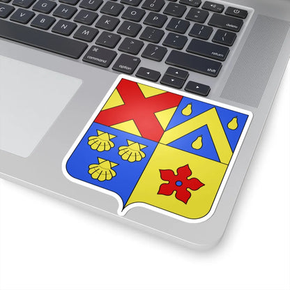 Blason ville bel Bertem (Belgium) (Coat of Arms) STICKER Vinyl Kiss-Cut Decal - The Sticker Space