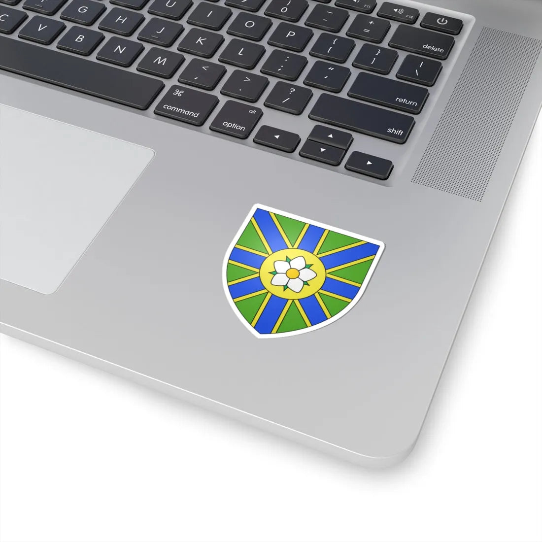 Blason ville ca Abbotsford (Canada) (Coat of Arms) STICKER Vinyl Kiss-Cut Decal - The Sticker Space