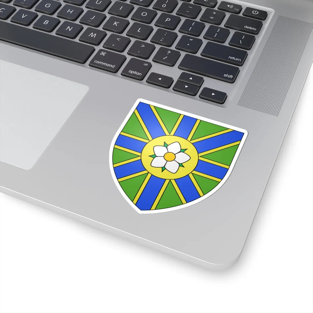 Blason ville ca Abbotsford (Canada) (Coat of Arms) STICKER Vinyl Kiss-Cut Decal - The Sticker Space