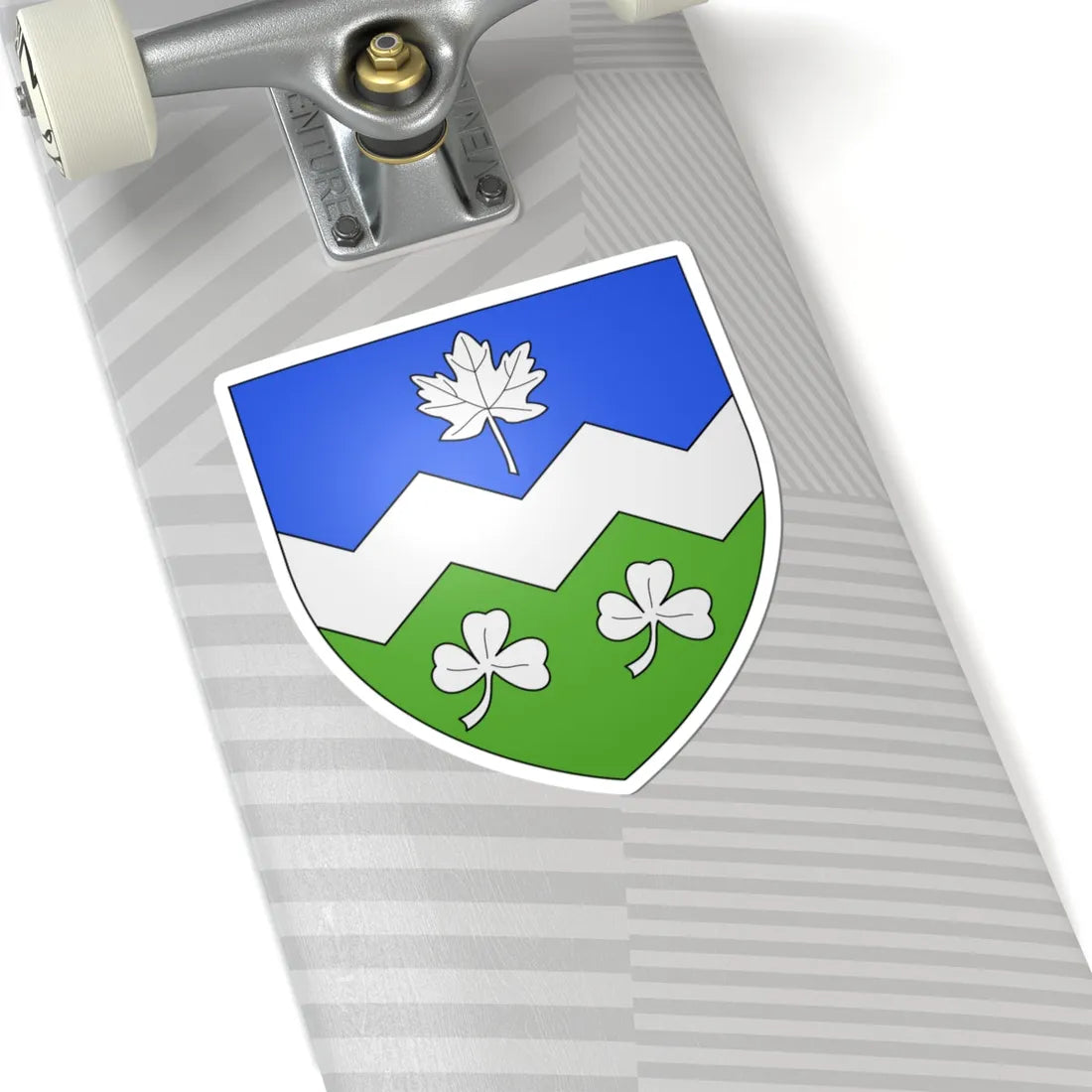 Blason ville ca Armagh Québec (Canada) (Coat of Arms) STICKER Vinyl Kiss-Cut Decal - The Sticker Space