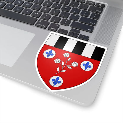 Blason ville ca Beauceville Québec (Canada) (Coat of Arms) STICKER Vinyl Kiss-Cut Decal - The Sticker Space