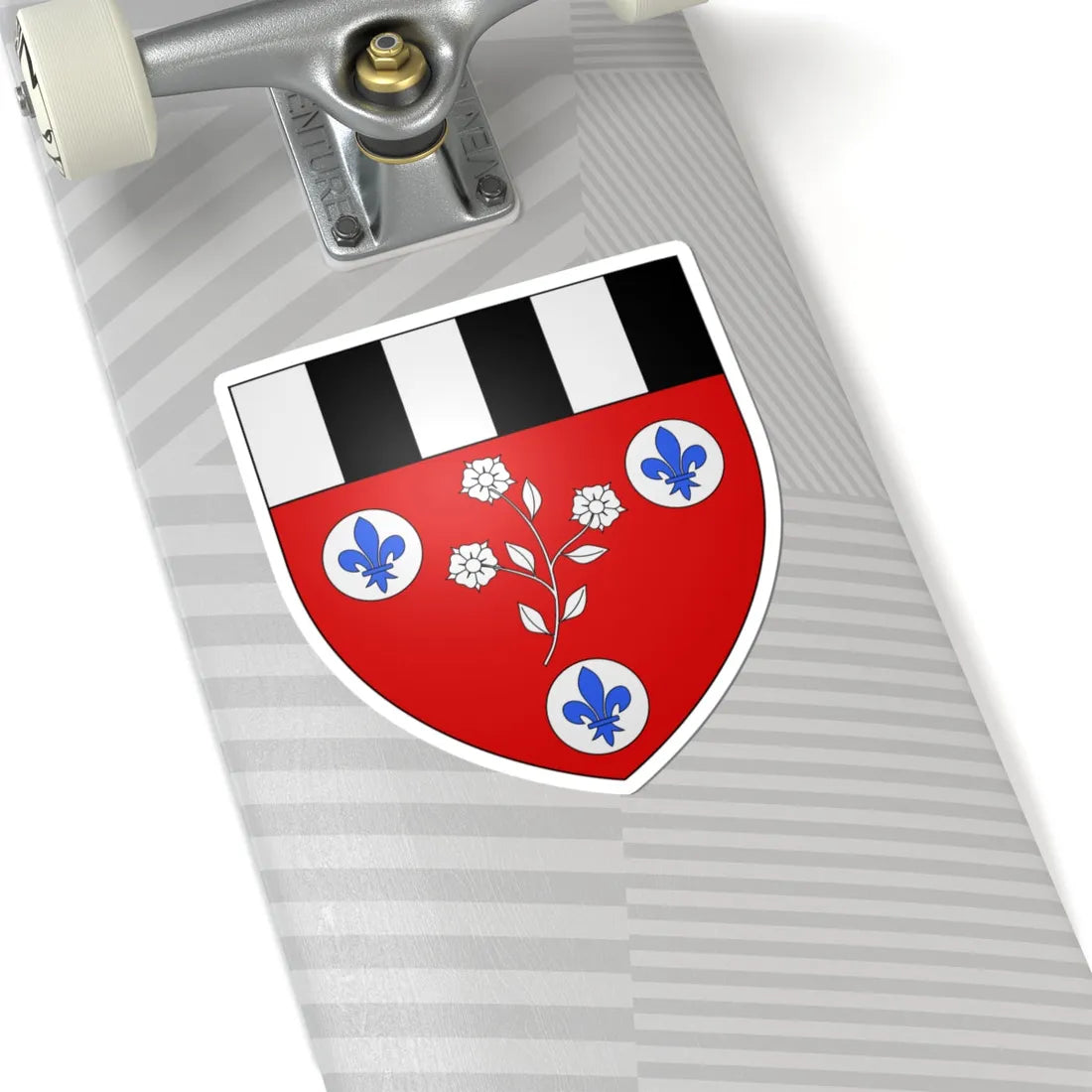 Blason ville ca Beauceville Québec (Canada) (Coat of Arms) STICKER Vinyl Kiss-Cut Decal - The Sticker Space