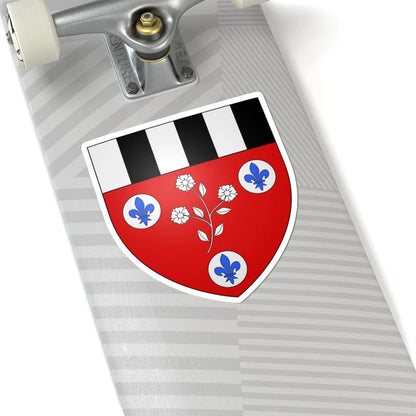 Blason ville ca Beauceville Québec (Canada) (Coat of Arms) STICKER Vinyl Kiss-Cut Decal - The Sticker Space