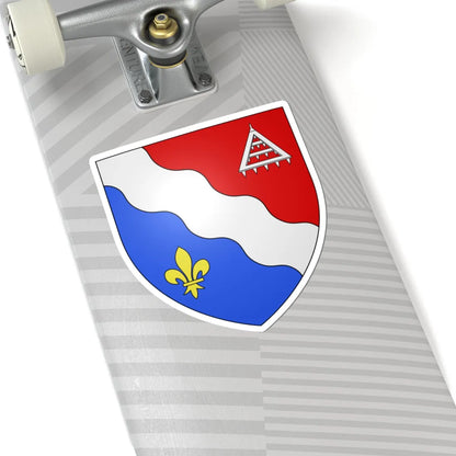 Blason ville ca Belœil Québec (Canada) (Coat of Arms) STICKER Vinyl Kiss-Cut Decal - The Sticker Space