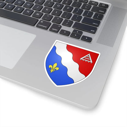 Blason ville ca Belœil Québec (Canada) (Coat of Arms) STICKER Vinyl Kiss-Cut Decal - The Sticker Space
