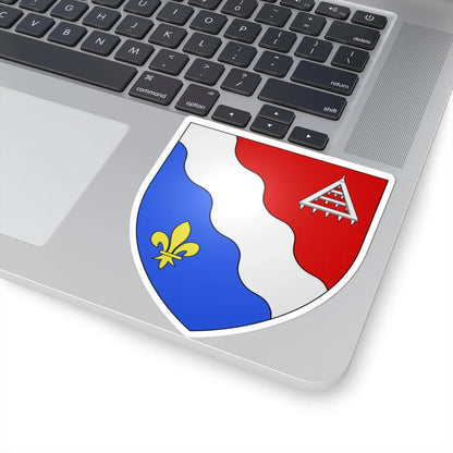 Blason ville ca Belœil Québec (Canada) (Coat of Arms) STICKER Vinyl Kiss-Cut Decal - The Sticker Space
