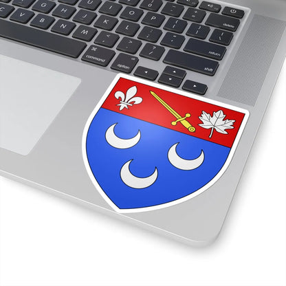 Blason ville ca Blainville Québec (Canada) (Coat of Arms) STICKER Vinyl Kiss-Cut Decal - The Sticker Space