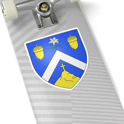 Blason Ville Ca Boucherville Quebec (Canada) (Coat of Arms) STICKER Vinyl Kiss-Cut Decal - The Sticker Space