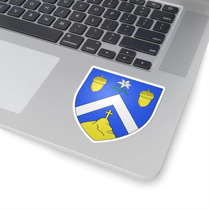 Blason Ville Ca Boucherville Quebec (Canada) (Coat of Arms) STICKER Vinyl Kiss-Cut Decal - The Sticker Space