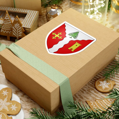 Blason ville ca Cabano Québec (Canada) (Coat of Arms) STICKER Vinyl Kiss-Cut Decal - The Sticker Space