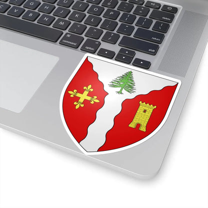 Blason ville ca Cabano Québec (Canada) (Coat of Arms) STICKER Vinyl Kiss-Cut Decal - The Sticker Space