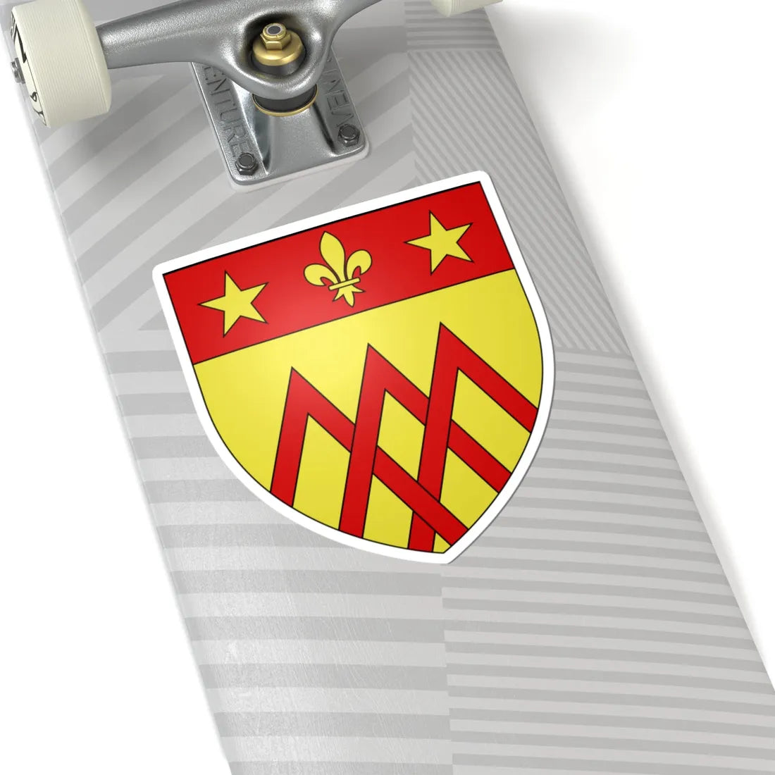 Blason ville ca Cap-Santé Québec (Canada) (Coat of Arms) STICKER Vinyl Kiss-Cut Decal - The Sticker Space