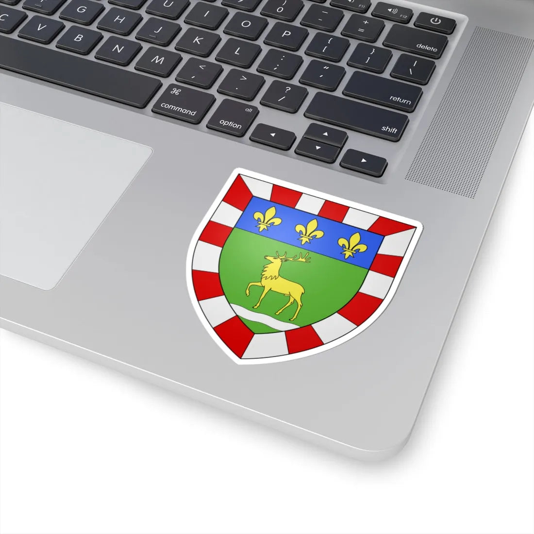 Blason ville ca Causapscal (Canada) (Coat of Arms) STICKER Vinyl Kiss-Cut Decal - The Sticker Space