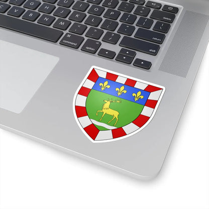 Blason ville ca Causapscal (Canada) (Coat of Arms) STICKER Vinyl Kiss-Cut Decal - The Sticker Space