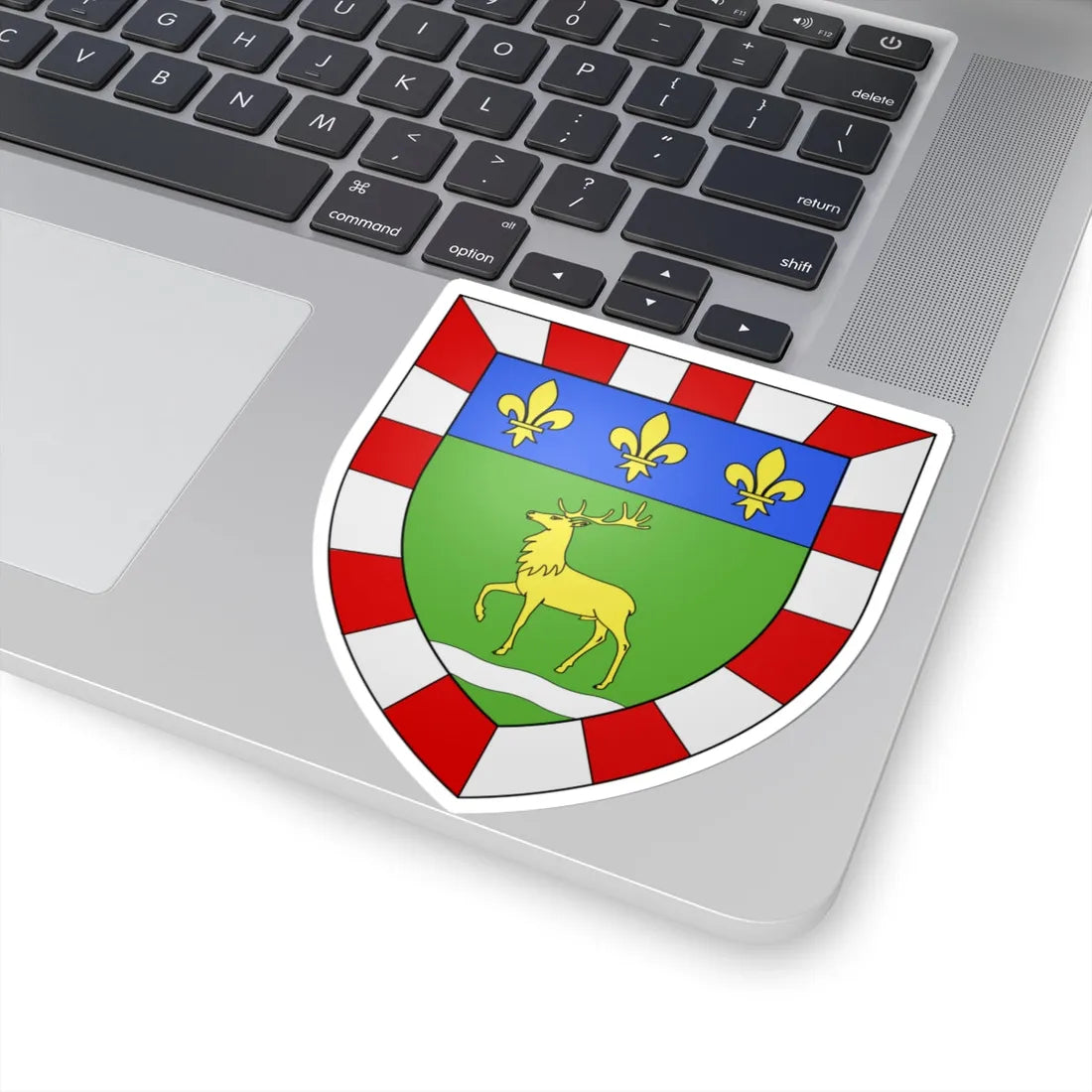 Blason ville ca Causapscal (Canada) (Coat of Arms) STICKER Vinyl Kiss-Cut Decal - The Sticker Space