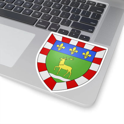 Blason ville ca Causapscal (Canada) (Coat of Arms) STICKER Vinyl Kiss-Cut Decal - The Sticker Space
