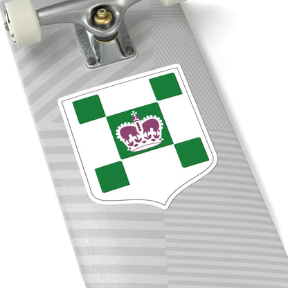 Blason ville ca Charlottetown (Canada) (Coat of Arms) STICKER Vinyl Kiss-Cut Decal - The Sticker Space