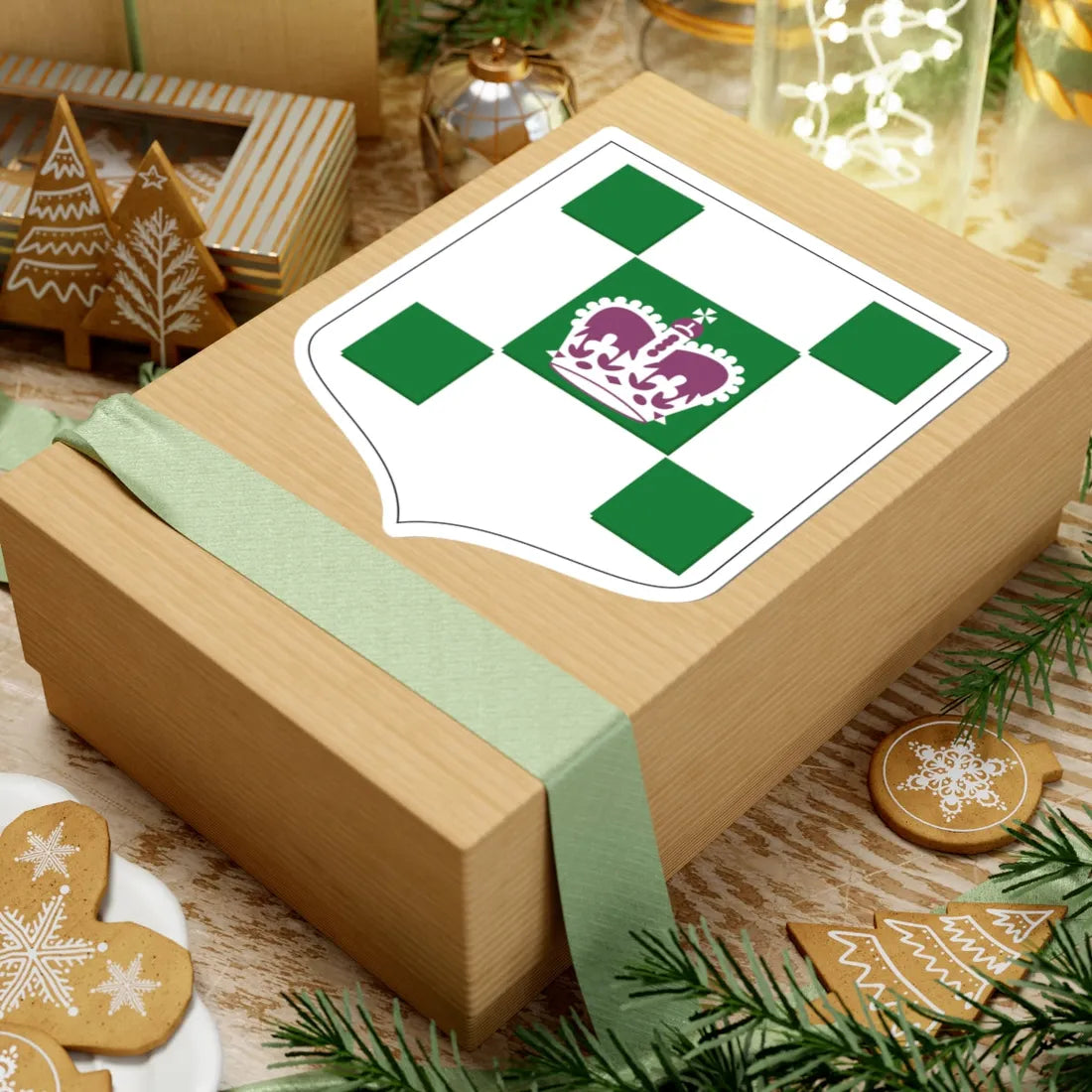 Blason ville ca Charlottetown (Canada) (Coat of Arms) STICKER Vinyl Kiss-Cut Decal - The Sticker Space