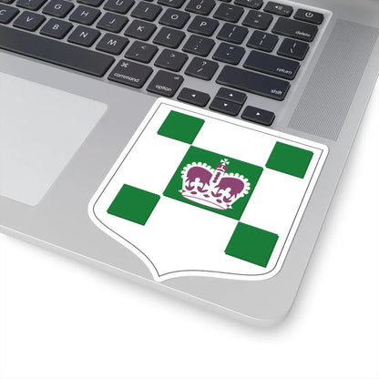 Blason ville ca Charlottetown (Canada) (Coat of Arms) STICKER Vinyl Kiss-Cut Decal - The Sticker Space