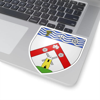 Blason ville ca Châteauguay (Canada) (Coat of Arms) STICKER Vinyl Kiss-Cut Decal - The Sticker Space