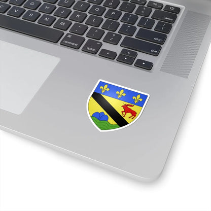 Blason ville ca Clermont Charlevoix-Est Québec (Canada) (Coat of Arms) STICKER Vinyl Kiss-Cut Decal - The Sticker Space
