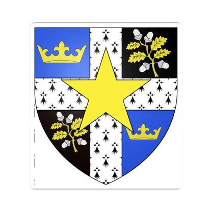 Blason ville ca Compton Québec (Canada) (Coat of Arms) STICKER Vinyl Kiss-Cut Decal 2 Inch White - The Sticker Space