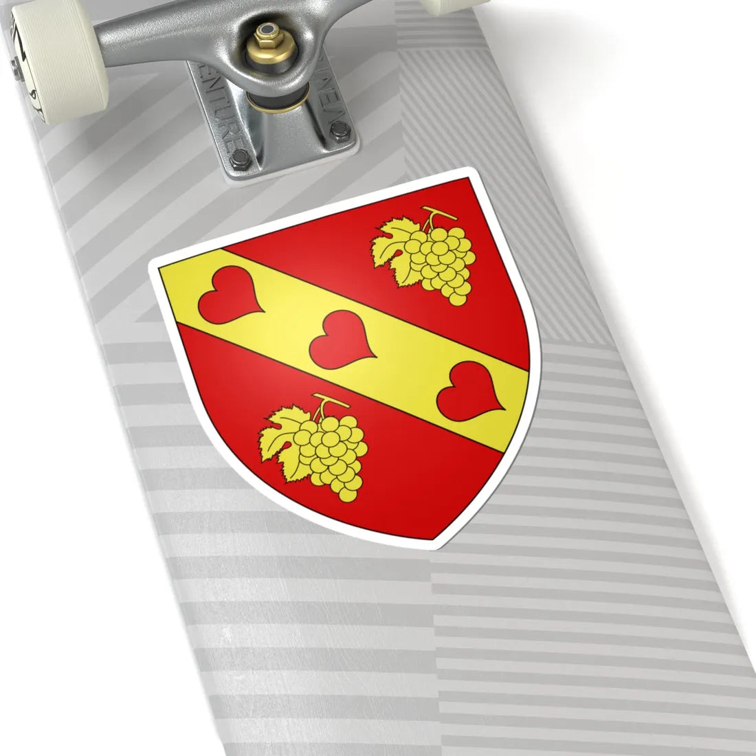 Blason ville ca Contrecœur Québec (Canada) (Coat of Arms) STICKER Vinyl Kiss-Cut Decal - The Sticker Space