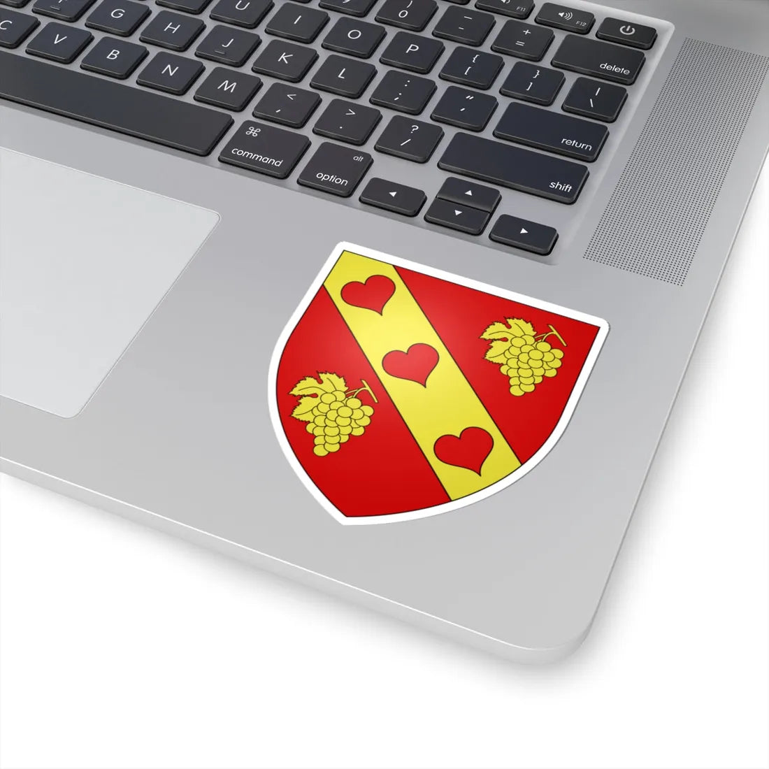 Blason ville ca Contrecœur Québec (Canada) (Coat of Arms) STICKER Vinyl Kiss-Cut Decal - The Sticker Space
