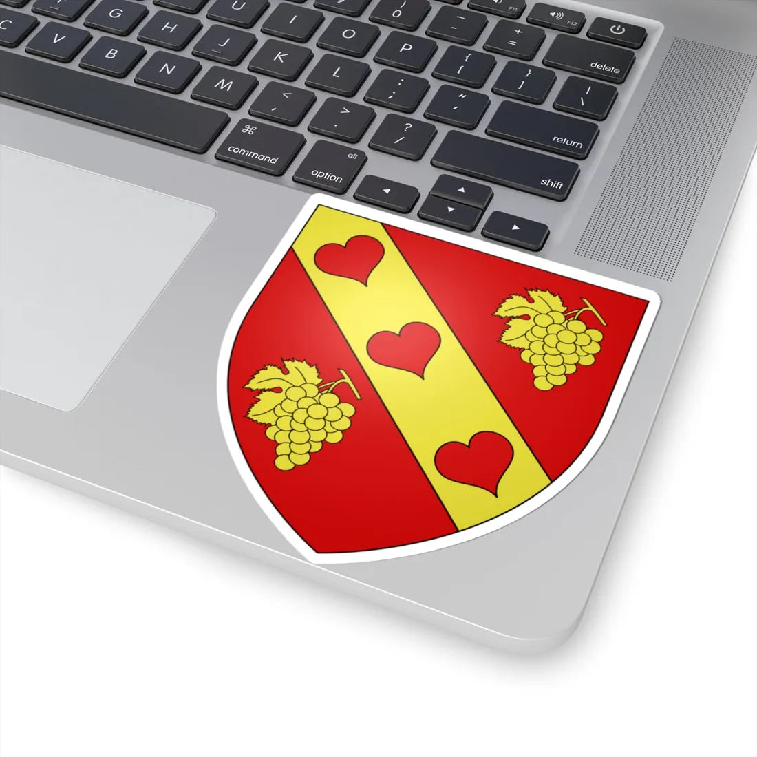 Blason ville ca Contrecœur Québec (Canada) (Coat of Arms) STICKER Vinyl Kiss-Cut Decal - The Sticker Space