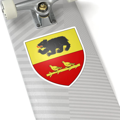 Blason ville ca Fortierville (Canada) (Coat of Arms) STICKER Vinyl Kiss-Cut Decal - The Sticker Space