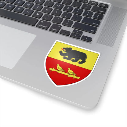 Blason ville ca Fortierville (Canada) (Coat of Arms) STICKER Vinyl Kiss-Cut Decal - The Sticker Space