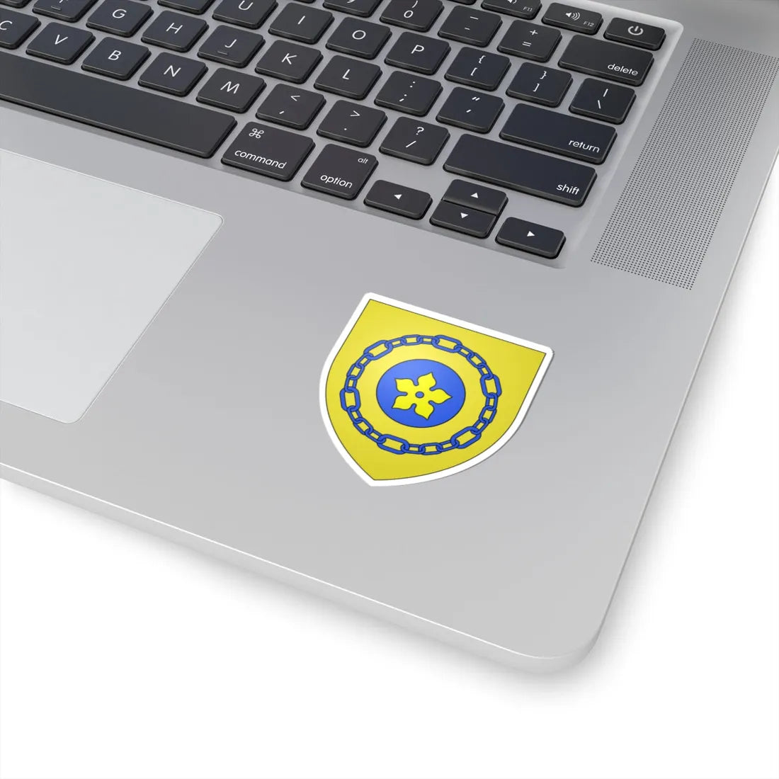 Blason ville ca Hamilton Ontario (Canada) (Coat of Arms) STICKER Vinyl Kiss-Cut Decal - The Sticker Space