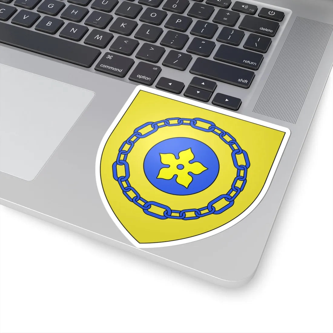 Blason ville ca Hamilton Ontario (Canada) (Coat of Arms) STICKER Vinyl Kiss-Cut Decal - The Sticker Space