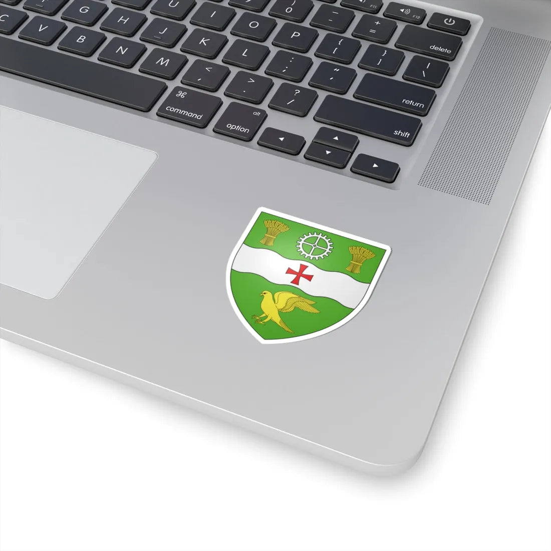 Blason ville ca Hawkesbury Ontario (Canada) (Coat of Arms) STICKER Vinyl Kiss-Cut Decal - The Sticker Space