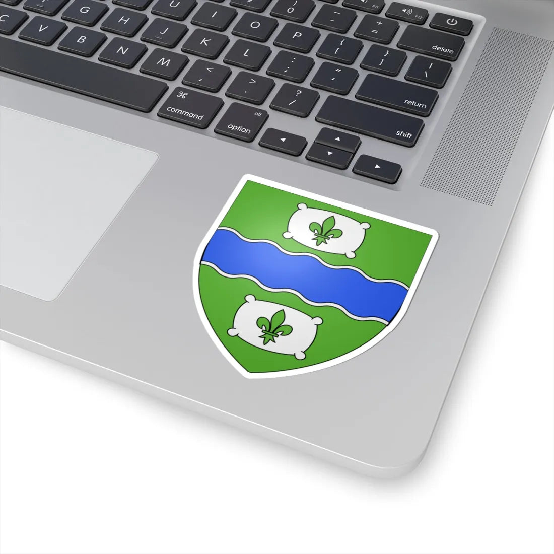 Blason ville ca Huntingdon (Canada) (Coat of Arms) STICKER Vinyl Kiss-Cut Decal - The Sticker Space