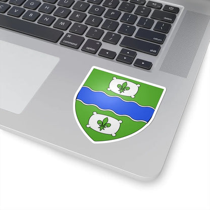 Blason ville ca Huntingdon (Canada) (Coat of Arms) STICKER Vinyl Kiss-Cut Decal - The Sticker Space