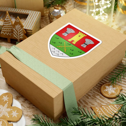 Blason ville ca La Prairie (Canada) (Coat of Arms) STICKER Vinyl Kiss-Cut Decal - The Sticker Space