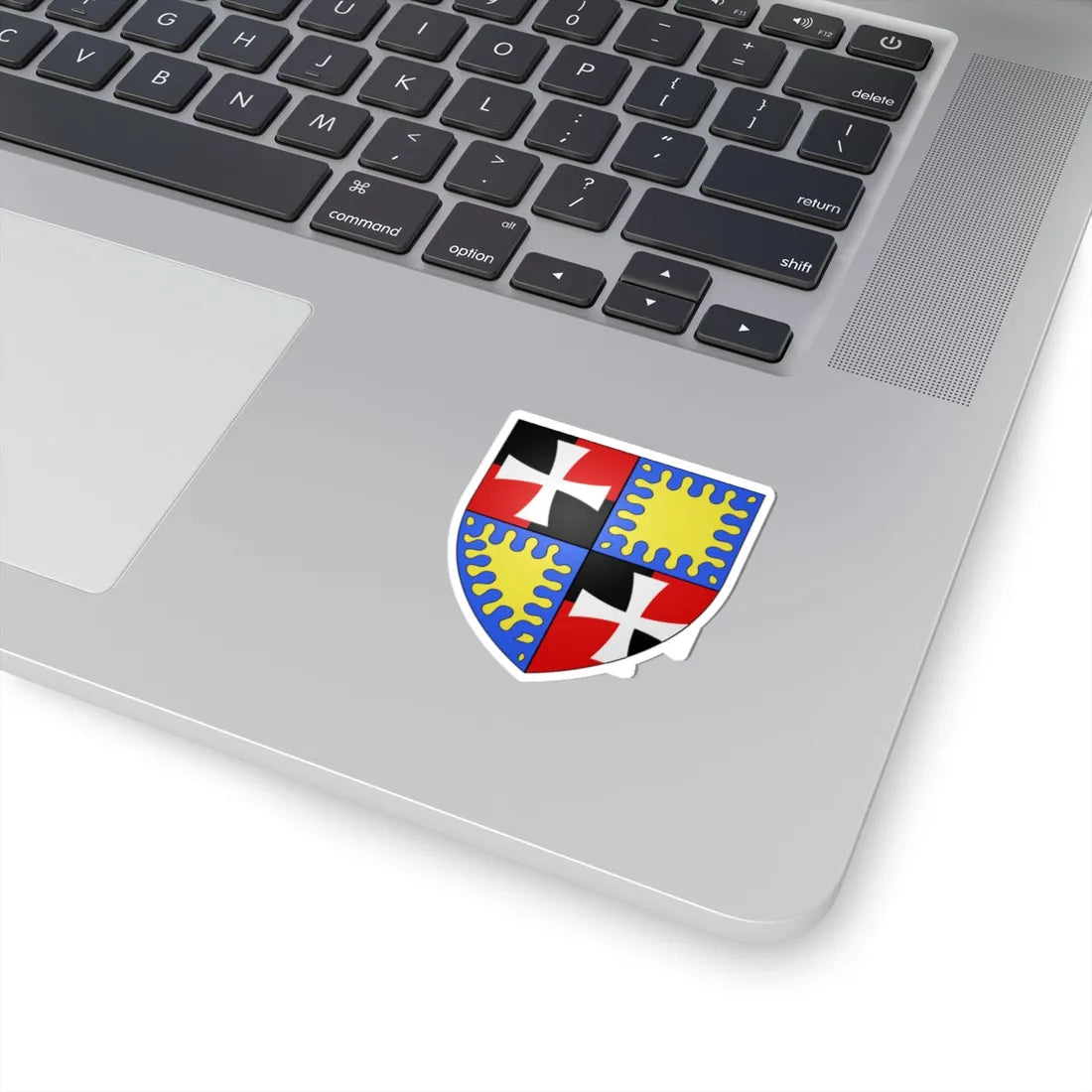 Blason ville ca La Sarre Québec (Canada) (Coat of Arms) STICKER Vinyl Kiss-Cut Decal - The Sticker Space