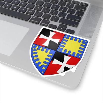 Blason ville ca La Sarre Québec (Canada) (Coat of Arms) STICKER Vinyl Kiss-Cut Decal - The Sticker Space