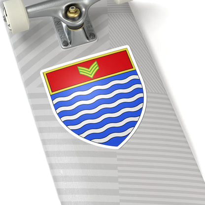 Blason ville ca Lac-Sergent (Canada) (Coat of Arms) STICKER Vinyl Kiss-Cut Decal - The Sticker Space