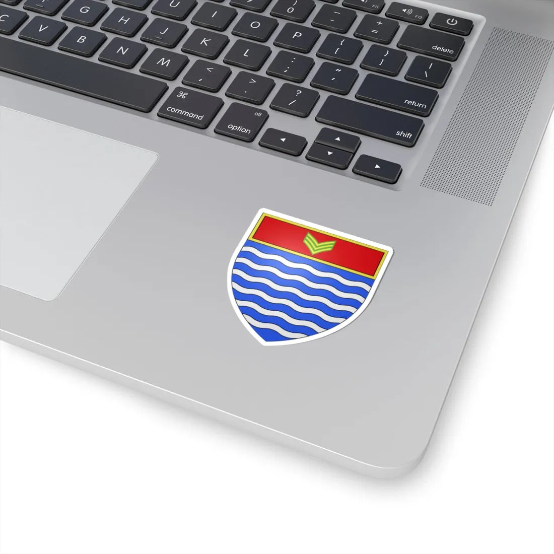 Blason ville ca Lac-Sergent (Canada) (Coat of Arms) STICKER Vinyl Kiss-Cut Decal - The Sticker Space